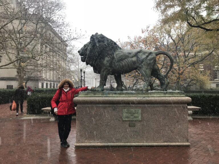 At Columbia University, New York City - 2018
