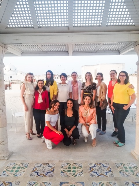Ms. Marion - Group picture of Tunisian women leaders