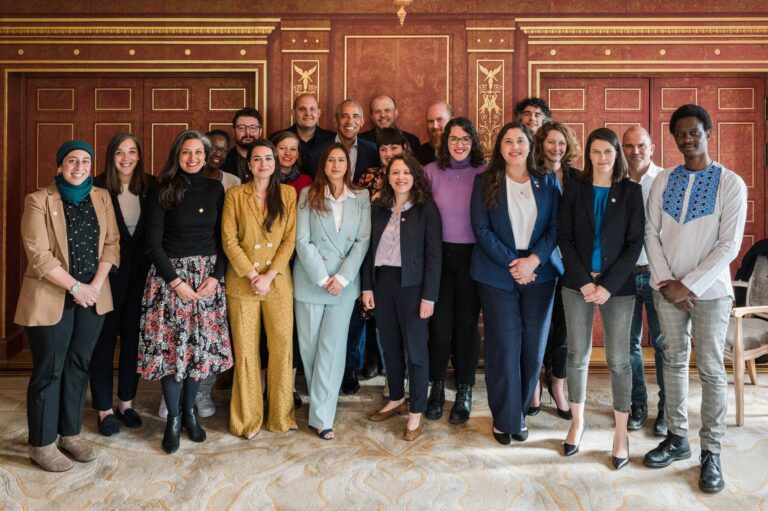 Meeting President Obama in Berlin 2023