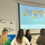 Participants gathered to speak after my talk